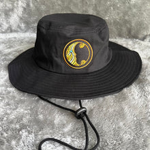 Load image into Gallery viewer, Moon Logo Wide Brim Bucket Hat